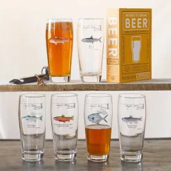 Orvis Glassware & Bar|Angler'S Pint Glass
