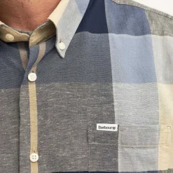 Men Orvis Shirts|Barbour® Douglas Short-Sleeved Regular Fit Shirt