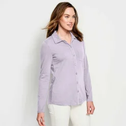 Women Orvis Shirts|Canyon Button-Front Tee