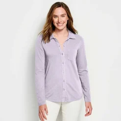 Women Orvis Shirts|Canyon Button-Front Tee