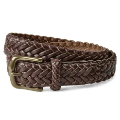 Men Orvis Belts|Classic Latigo Braid Belt