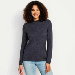 Women Orvis Sweaters|Classic Mockneck Sweater