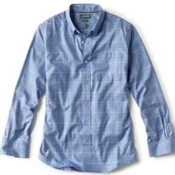 Men Orvis Shirts|Country Twill Long-Sleeved Button-Down Shirt