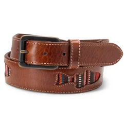 Men Orvis Belts|Cutout Fish Leather Belt