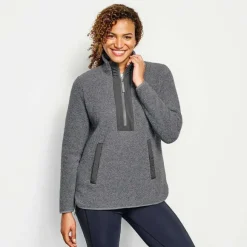 Women Orvis Fleece|Equinox Sherpa Wool Pullover