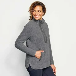 Women Orvis Fleece|Equinox Sherpa Wool Pullover