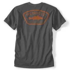 Men Orvis Shirts|Fish Badge T-Shirt