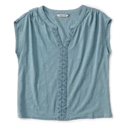 Women Orvis Shirts|Fresh Air Embroidered Dolman Top