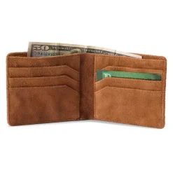 Men Orvis Wallets|Goat Suede Billfold Wallet