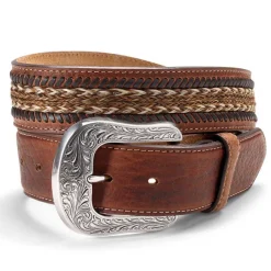 Men Orvis Belts|Horsehair Inlay Belt