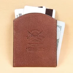 Men Orvis Wallets|Leather Front Pocket Wallet