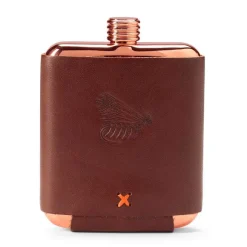 Orvis Home Decor|Leather-Wrapped Copper Flask