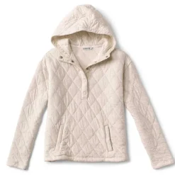 Women Orvis Sweatshirts|Lived-In Quilted Hoodie