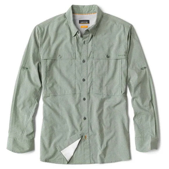Men Orvis Shirts|Long-Sleeved Open Air Casting Shirt