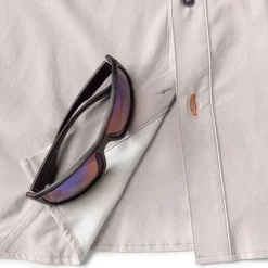 Men Orvis Shirts|Long-Sleeved Ventilated Open Air Casting Shirt