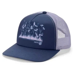 Women Orvis Hats|Mayflies And Botanicals Hat