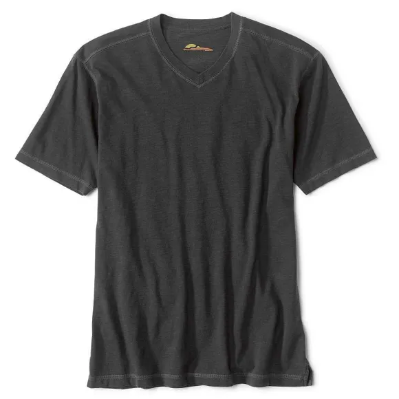 Men Orvis Shirts|Montana Morning® High V-Neck Short-Sleeved T-Shirt