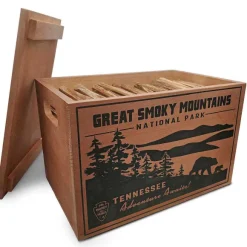 Orvis Fireplace & Hearth|National Parks Fatwood Wooden Crate