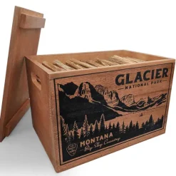 Orvis Fireplace & Hearth|National Parks Fatwood Wooden Crate