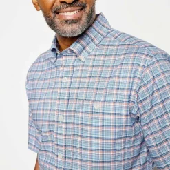 Men Orvis Shirts|No-Work, Work Short-Sleeved Shirt