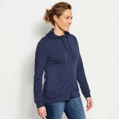 Women Orvis Sweatshirts|Odyssey High-And-Low Full-Zip Hoodie