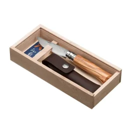 Orvis Knives|Opinel® N 08 Stainless Olive Wood And Sheath Gift Set