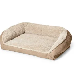 Orvis Comfortfill-Eco Beds| Comfortfill-Eco Bolster Dog Bed With Fleece