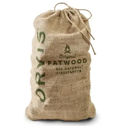 Orvis Fireplace & Hearth| Fatwood - 15-Lb. Burlap Sack
