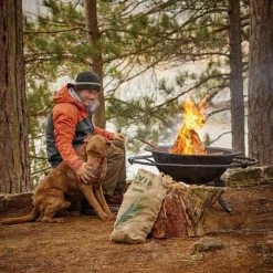 Orvis Fireplace & Hearth| Fatwood - 15-Lb. Burlap Sack