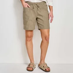 Women Orvis Shorts|Performance Linen 6" Shorts