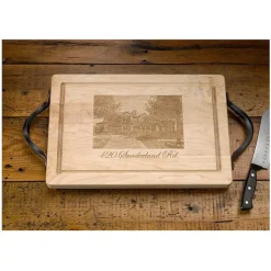Orvis Kitchen Accessories|Personalized Etched House Cutting Board