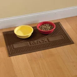 Orvis Bowls, Feeders & Food Storage|Personalized Recycled Water Trapper® Grid Pet Placemat