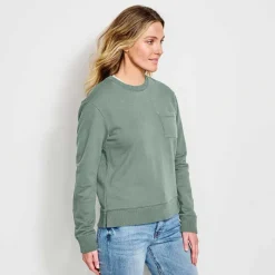 Women Orvis Sweatshirts|Riverside Crew Sweatshirt