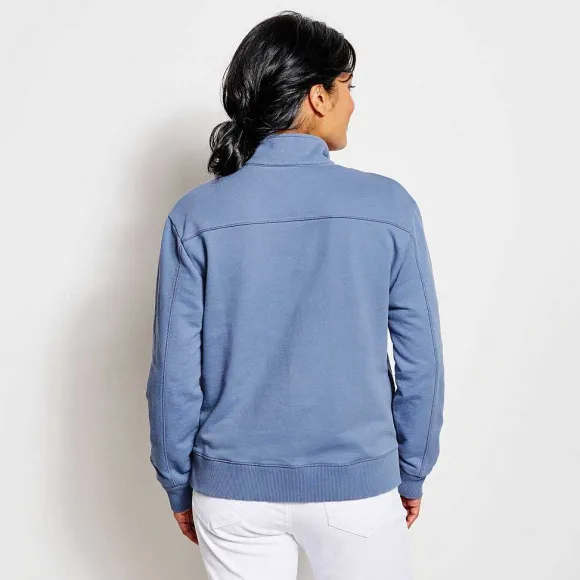 Women Orvis Sweatshirts|Riverside Half-Zip Sweatshirt