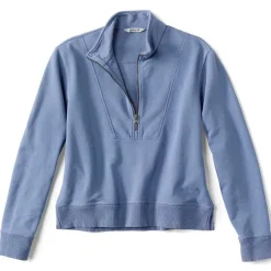 Women Orvis Sweatshirts|Riverside Half-Zip Sweatshirt