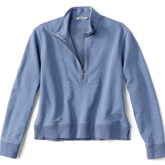 Women Orvis Sweatshirts|Riverside Half-Zip Sweatshirt