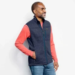 Men Orvis Vests|R65 Sweater Fleece Vest