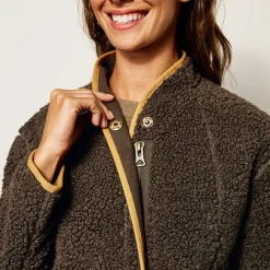Women Orvis Fleece|Sherpa Cozy Cocoon Coat