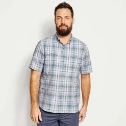 Men Orvis Shirts|Short-Sleeved Open Air Casting Shirt