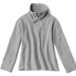 Women Orvis Sweatshirts|Textured Cowl Sweatshirt