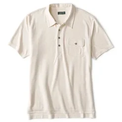 Men Orvis Shirts|Three Forks Utility Polo Shirt