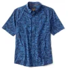 Men Orvis Shirts|Tropic Tech Printed Short-Sleeved Shirt