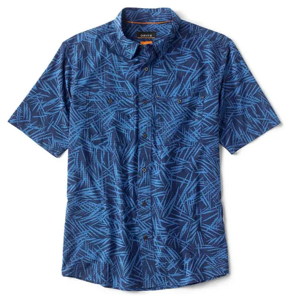 Men Orvis Shirts|Tropic Tech Printed Short-Sleeved Shirt