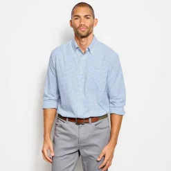 Men Orvis Shirts|Ultralight Comfort Stretch Long-Sleeved Shirt
