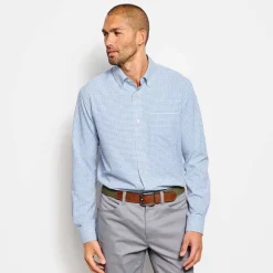Men Orvis Shirts|Ultralight Comfort Stretch Long-Sleeved Shirt