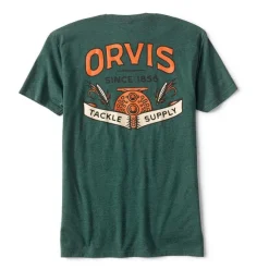Men Orvis Shirts|Vintage Reel And Flies T-Shirt