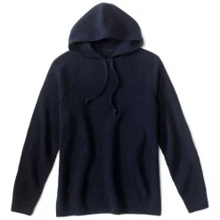 Men Orvis Sweaters|Waffle Hood Pullover
