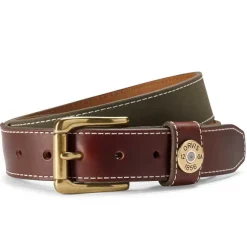 Men Orvis Belts|Waxed Canvas Shotshell Belt