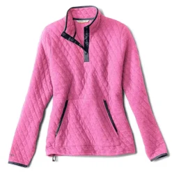 Women Orvis Sweatshirts|Women'S Outdoor Quilted Snap Sweatshirt