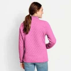Women Orvis Sweatshirts|Women'S Outdoor Quilted Snap Sweatshirt